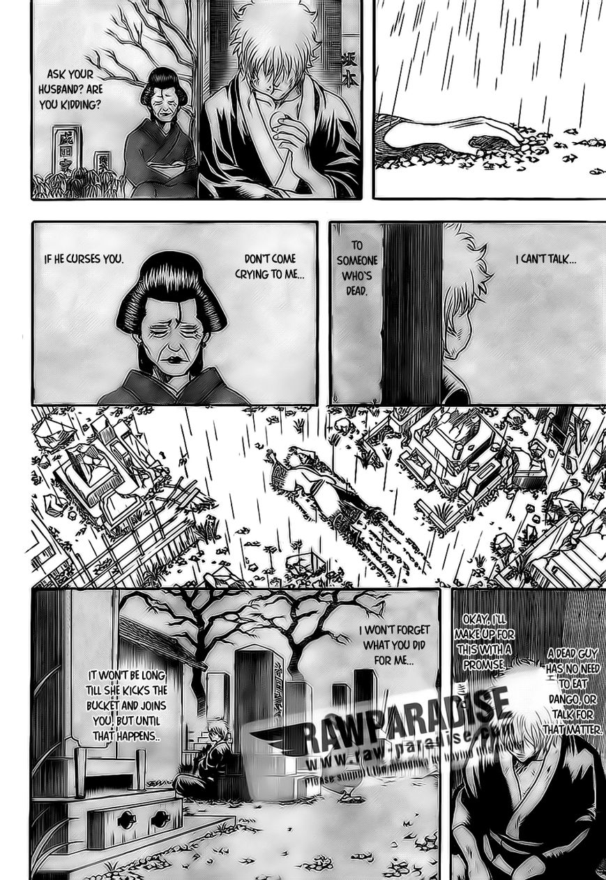 Gintama Chapter 300 page 18 - Chapter 300 : Ghosts Aren't The Only Ones Who Go Crazy In Graveyards