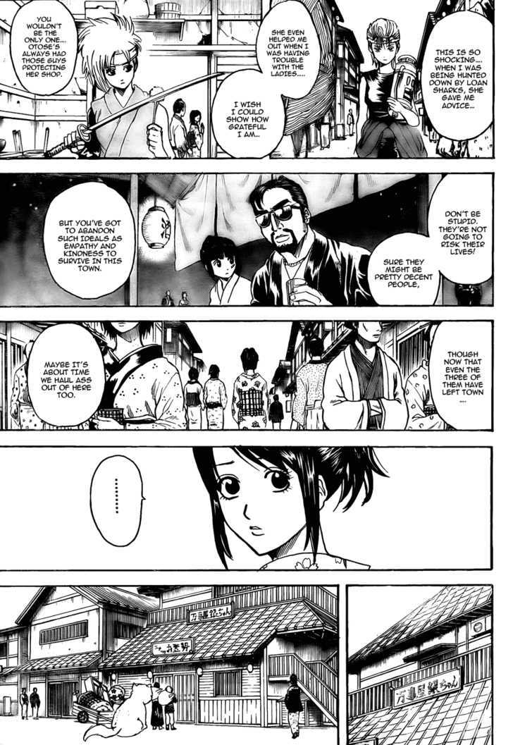 Gintama Chapter 301 page 11 - Chapter 301 : It's a youngsters responsibility to watch over the elderly until death, and the elder's job to watch over the young as they live