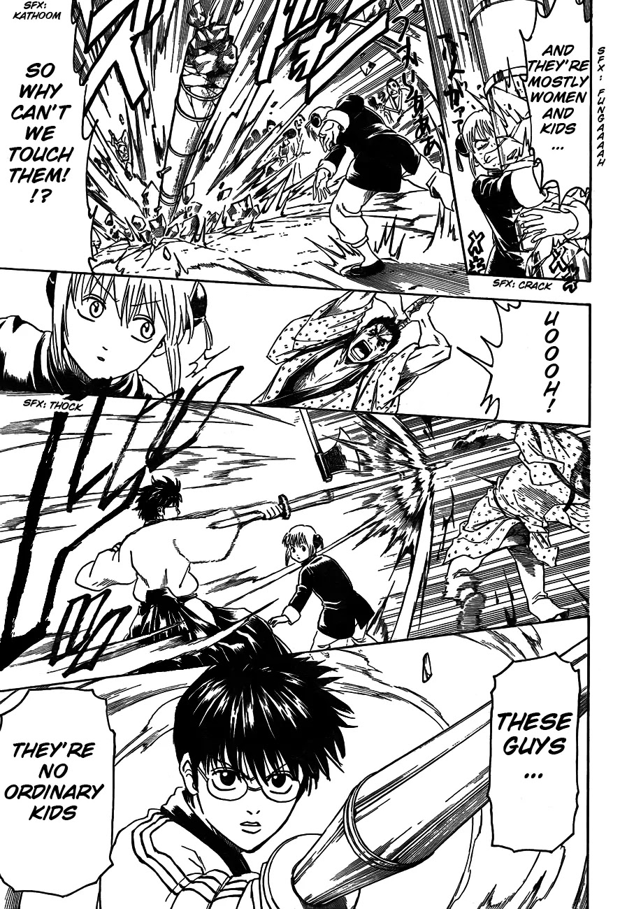Gintama Chapter 303 page 11 - Chapter 303 : Bonds that can't be cut by 30 volumes' worth of enemies