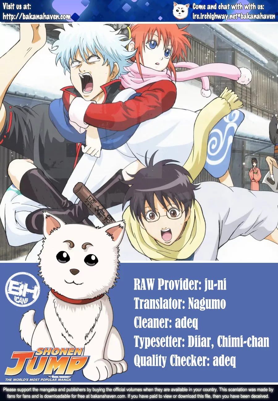 Gintama Chapter 303 page 20 - Chapter 303 : Bonds that can't be cut by 30 volumes' worth of enemies