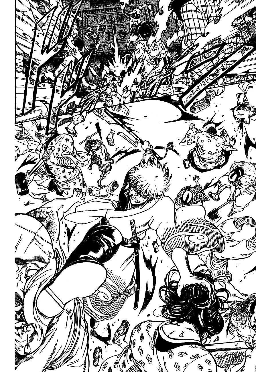Gintama Chapter 303 page 6 - Chapter 303 : Bonds that can't be cut by 30 volumes' worth of enemies