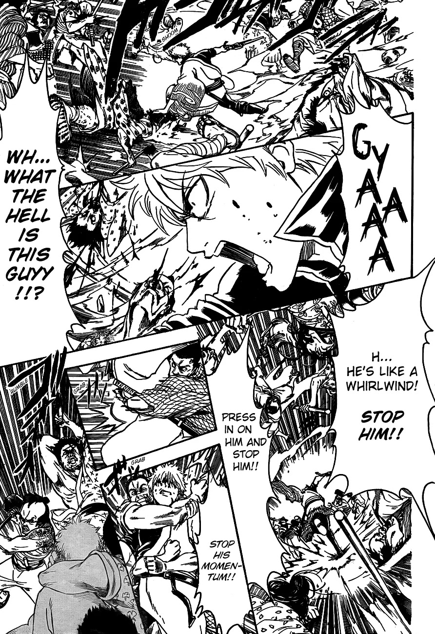 Gintama Chapter 303 page 7 - Chapter 303 : Bonds that can't be cut by 30 volumes' worth of enemies