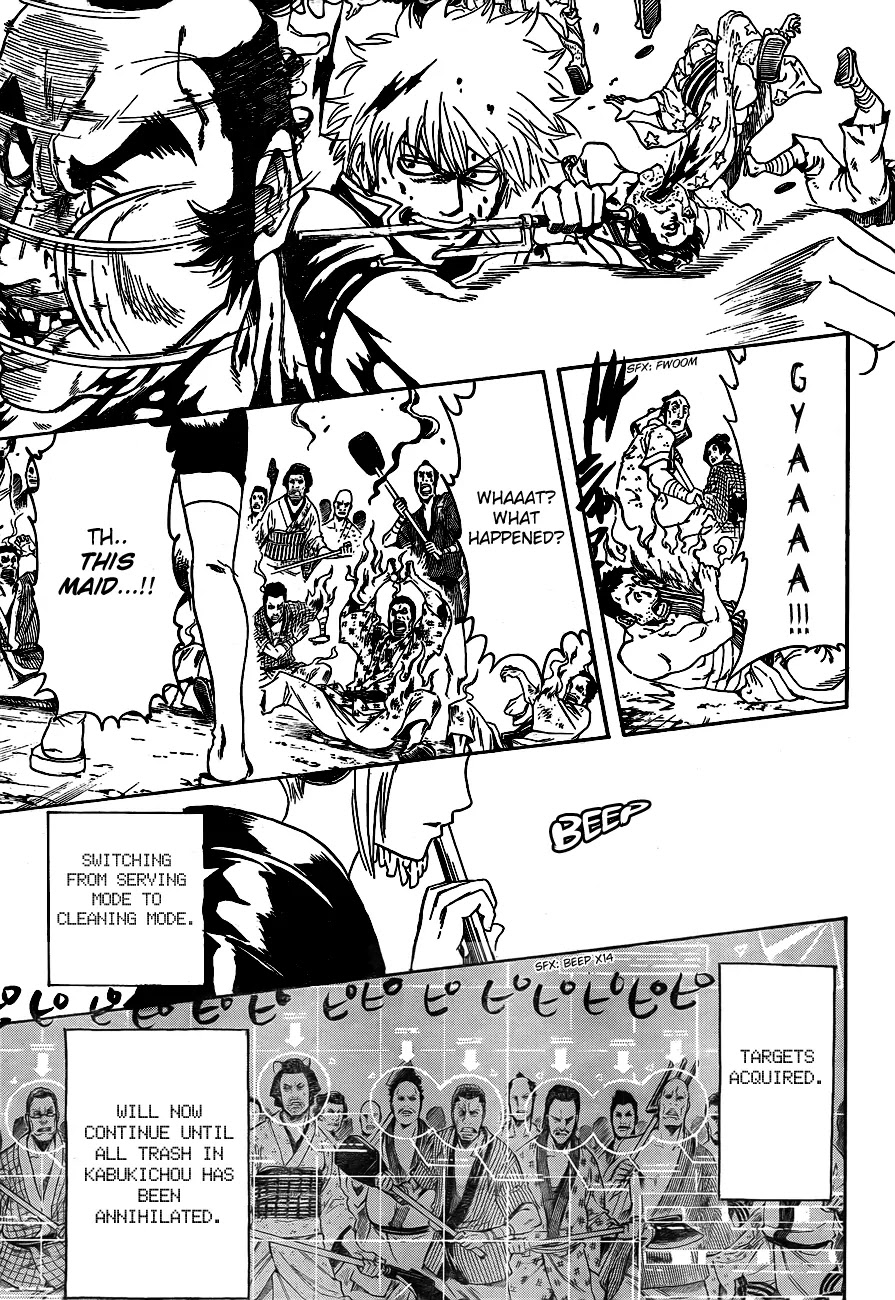 Gintama Chapter 303 page 9 - Chapter 303 : Bonds that can't be cut by 30 volumes' worth of enemies