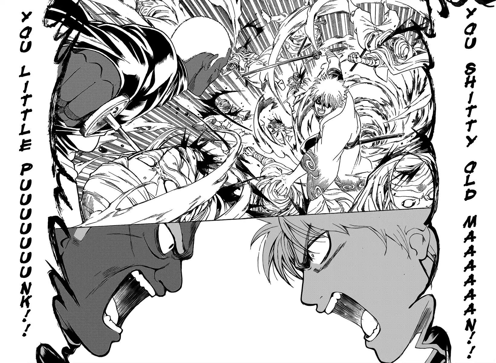 Gintama Chapter 306 page 13 - Chapter 306 : Stubborn, Shameless, Forceful, Flexible