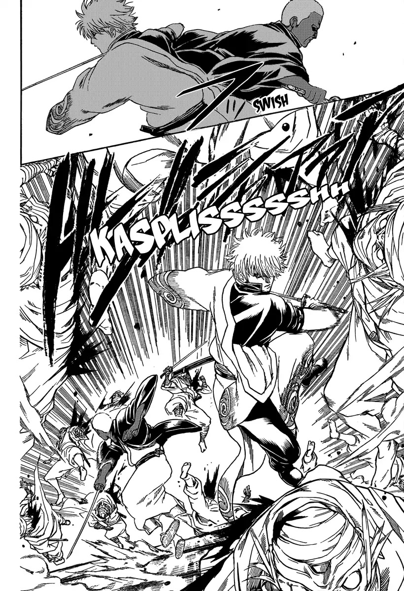 Gintama Chapter 306 page 14 - Chapter 306 : Stubborn, Shameless, Forceful, Flexible