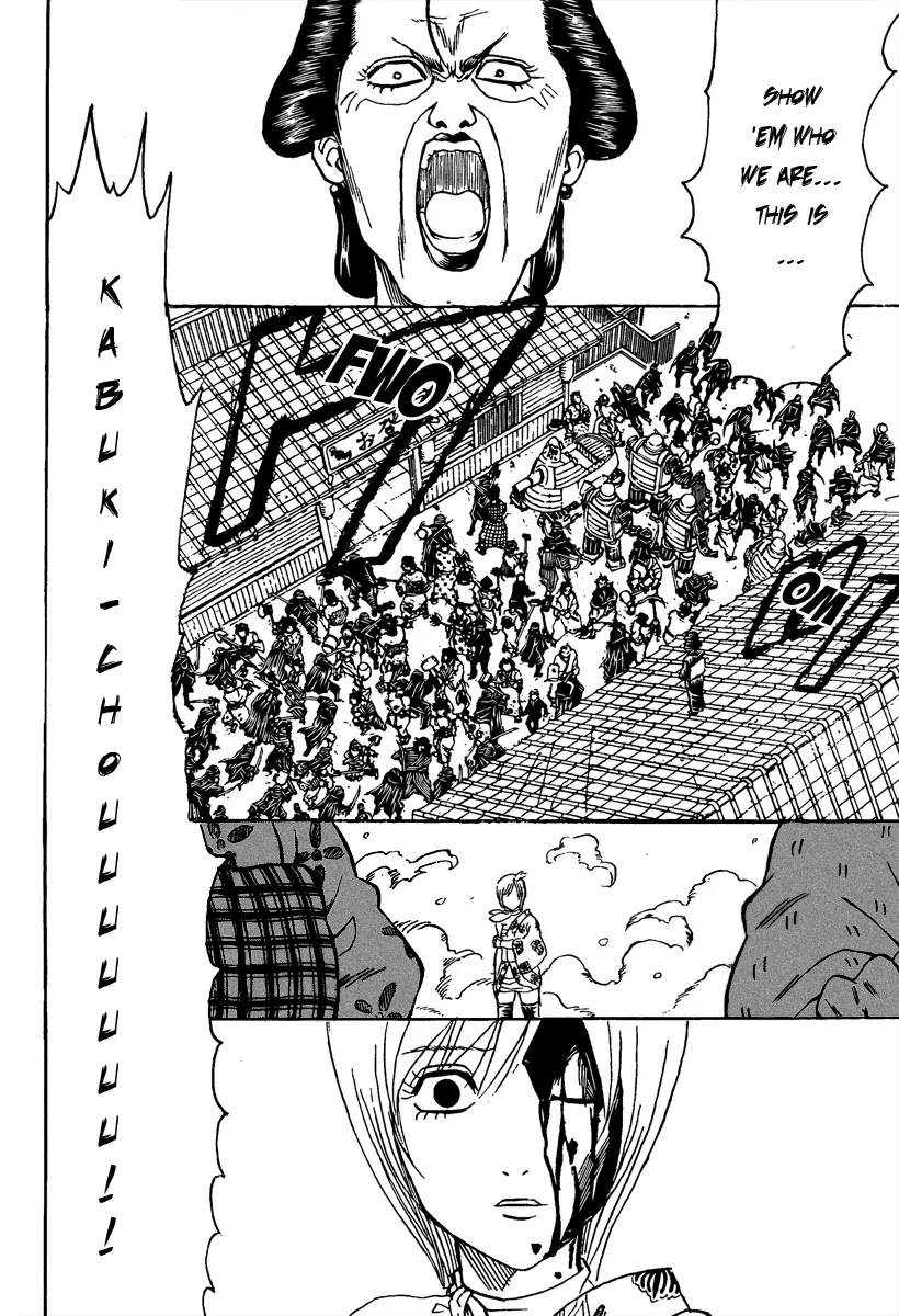 Gintama Chapter 307 page 10 - Chapter 307 : Battle Of The Monkey Lords