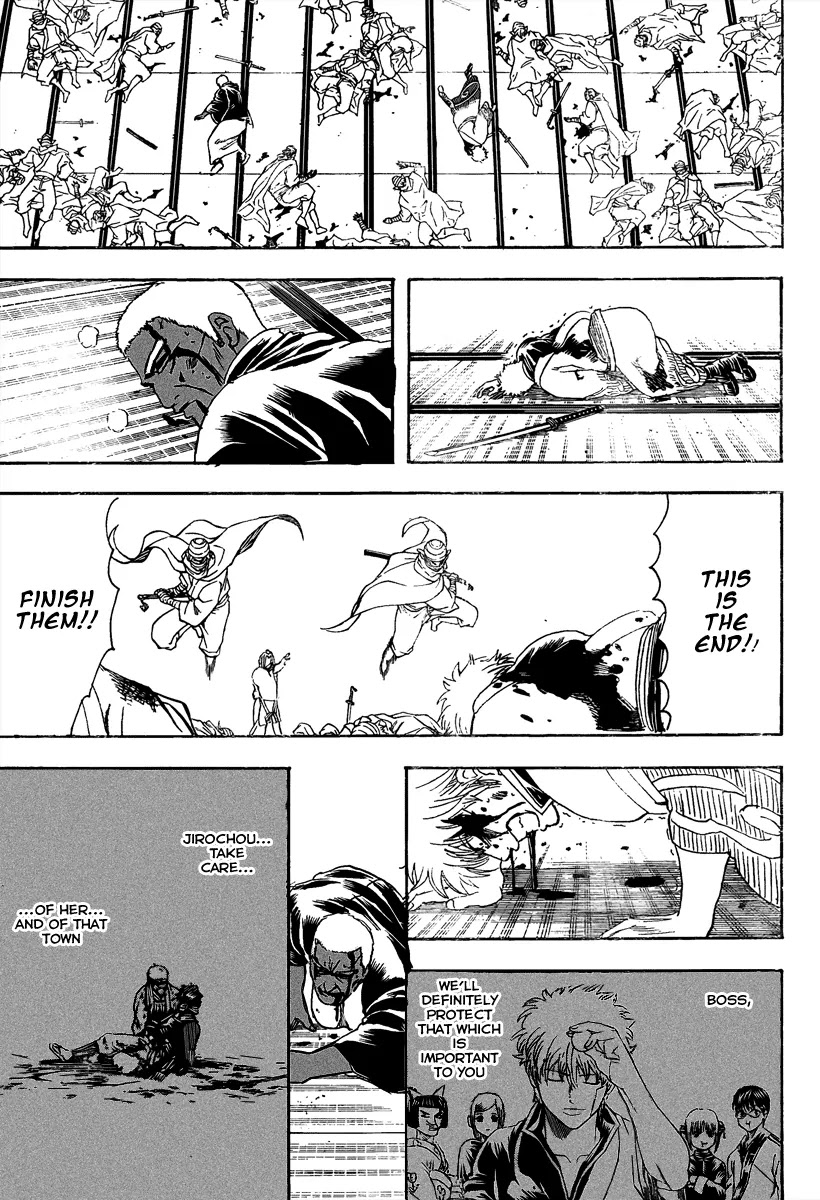 Gintama Chapter 307 page 17 - Chapter 307 : Battle Of The Monkey Lords