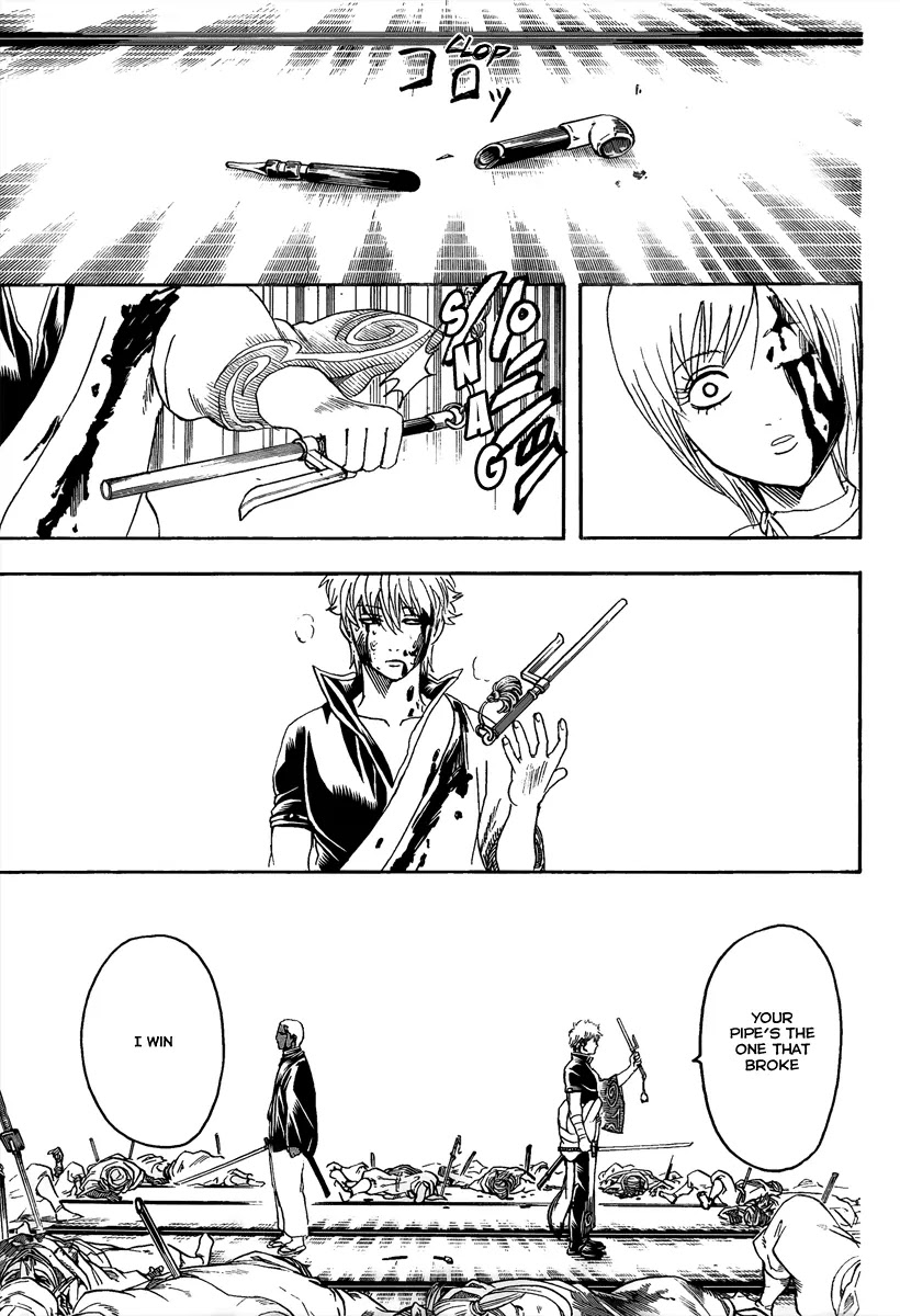 Gintama Chapter 308 page 16 - Chapter 308 : The Pipe and the Jitte