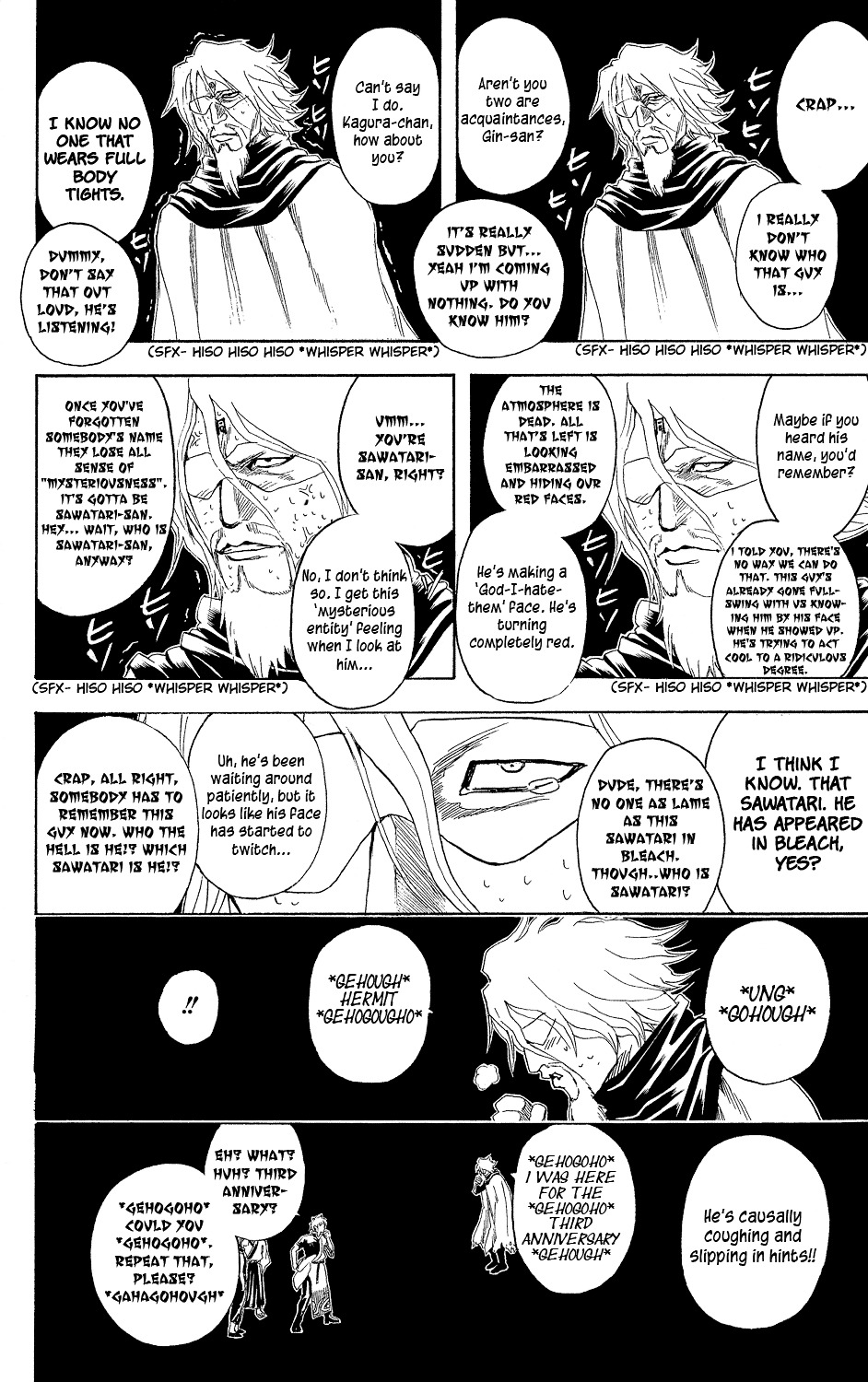 Gintama Chapter 312 page 4 - Chapter 312 : Super Special Techniques That Are Too Hard to Command Don't Work