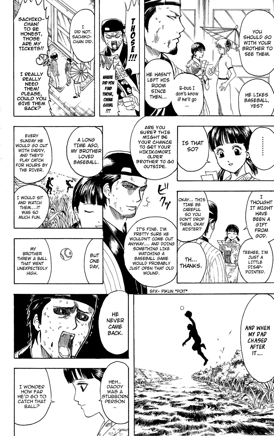 Gintama Chapter 313 page 10 - Chapter 313 : We Are All Soldiers in the War Against Fate...