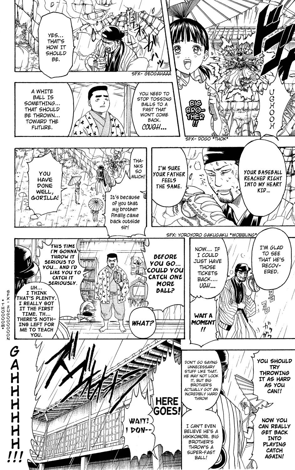 Gintama Chapter 313 page 12 - Chapter 313 : We Are All Soldiers in the War Against Fate...