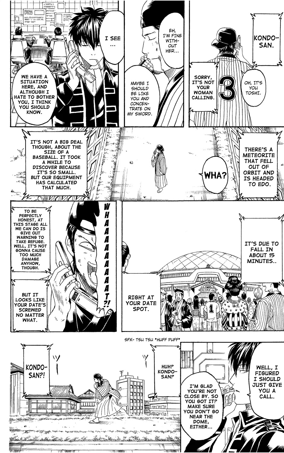 Gintama Chapter 313 page 16 - Chapter 313 : We Are All Soldiers in the War Against Fate...