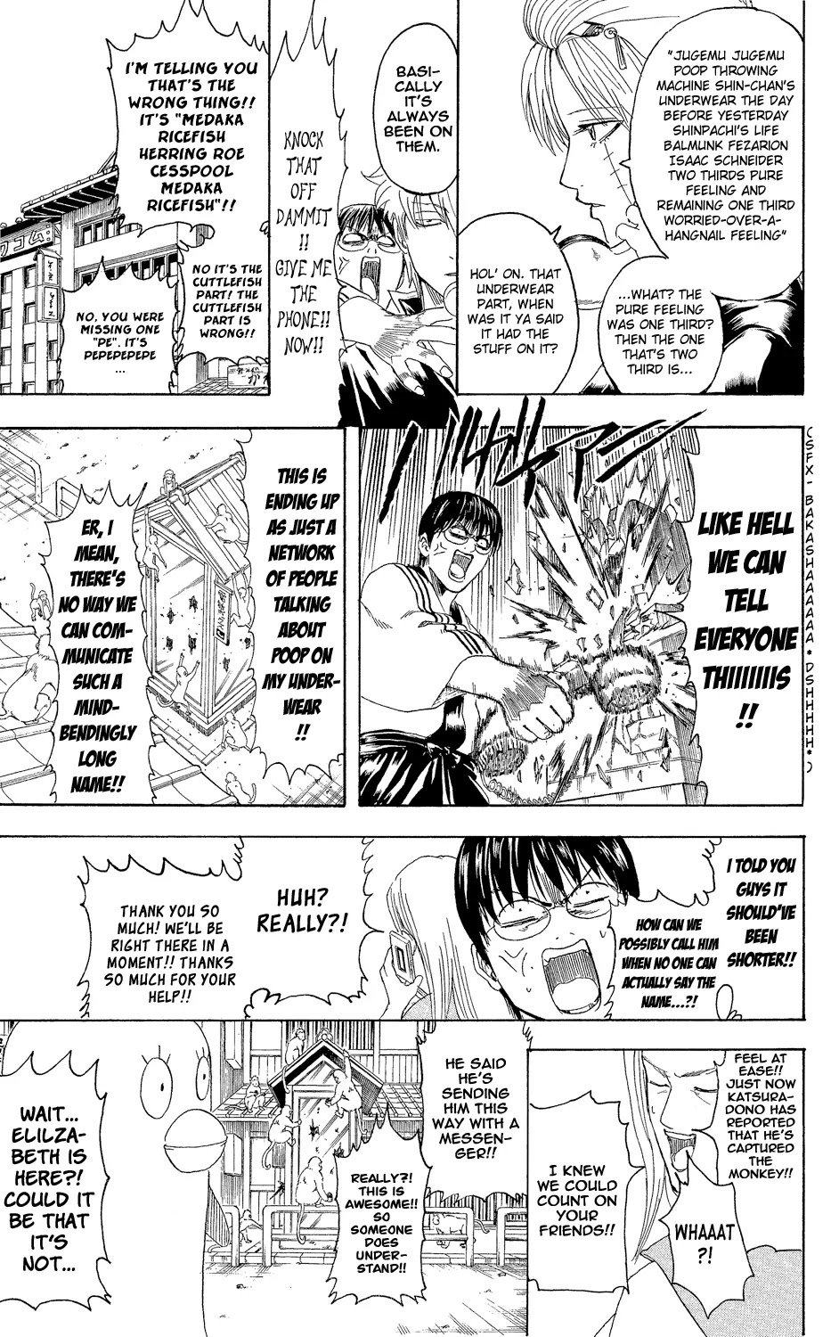 Gintama Chapter 315 page 11 - Chapter 315 : Names and Natures Often Match