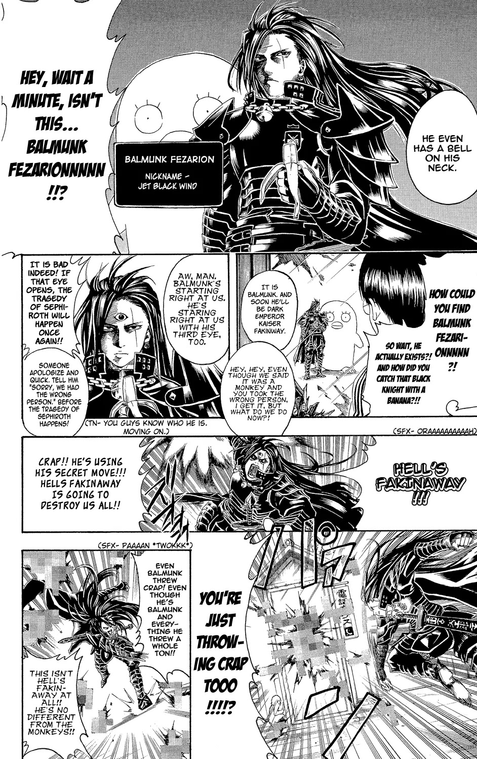 Gintama Chapter 315 page 12 - Chapter 315 : Names and Natures Often Match