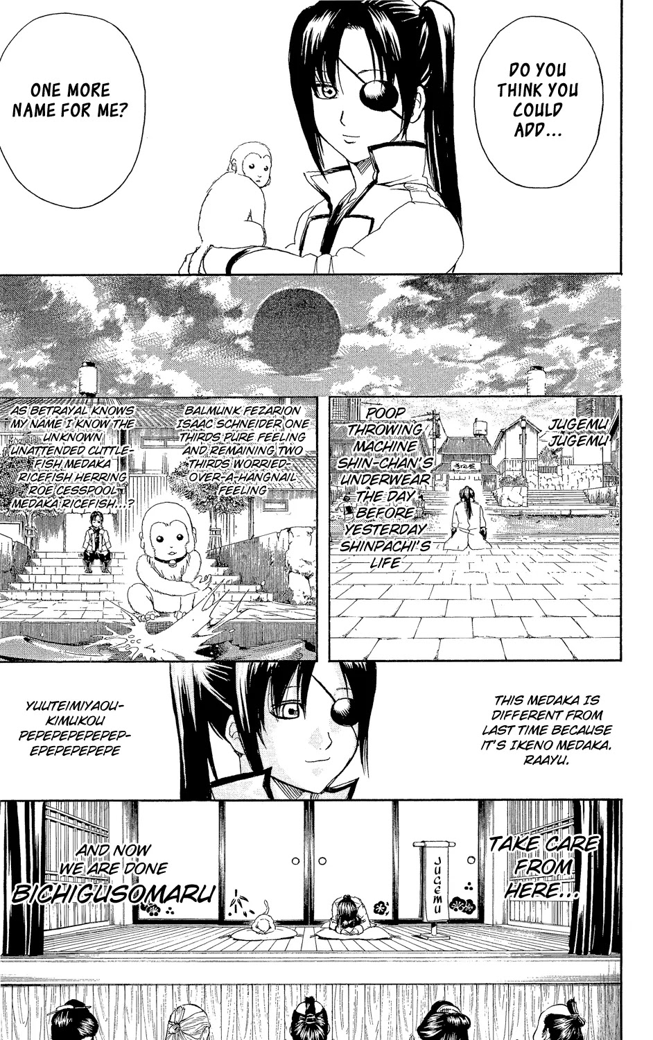Gintama Chapter 315 page 19 - Chapter 315 : Names and Natures Often Match