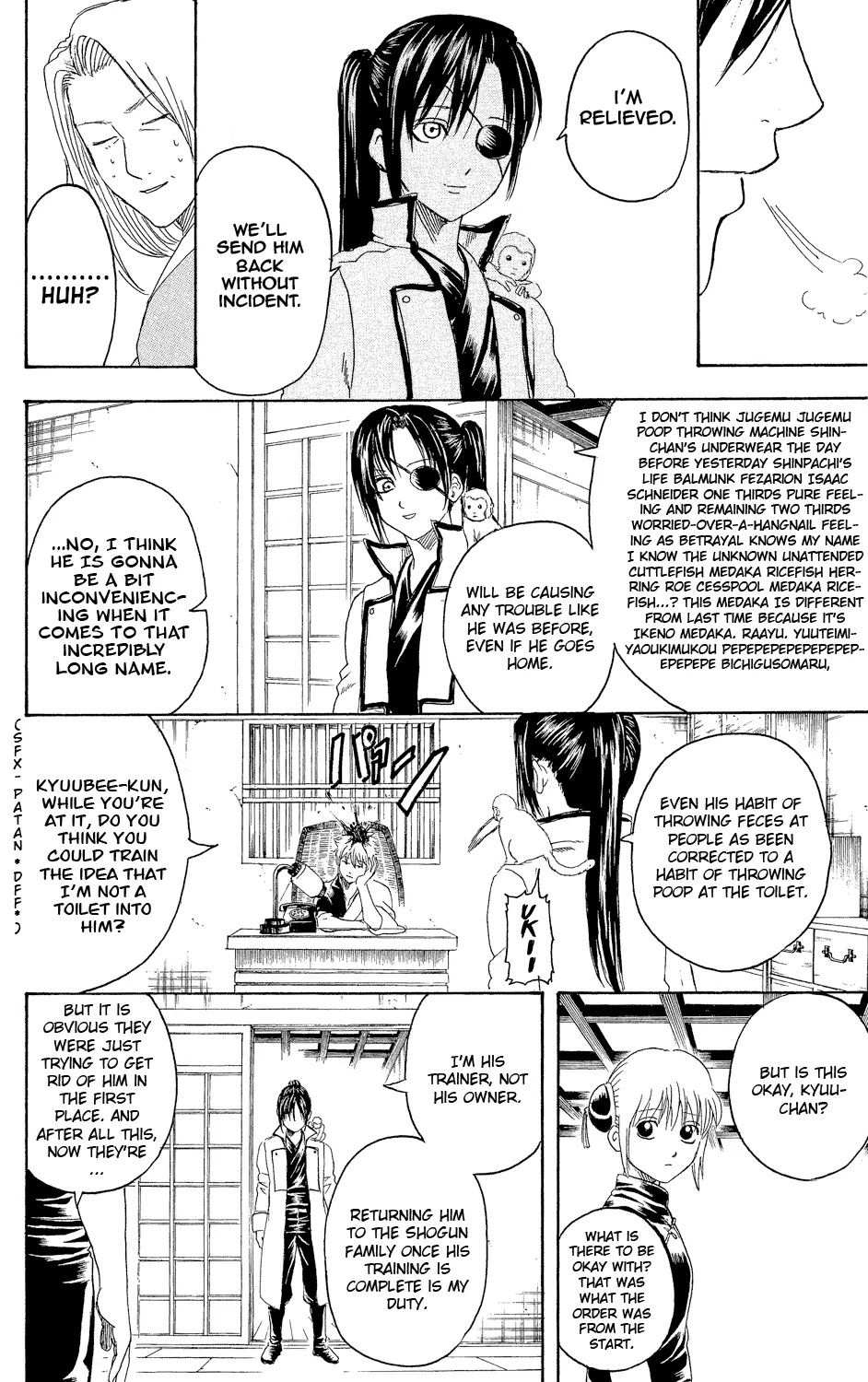 Gintama Chapter 315 page 2 - Chapter 315 : Names and Natures Often Match