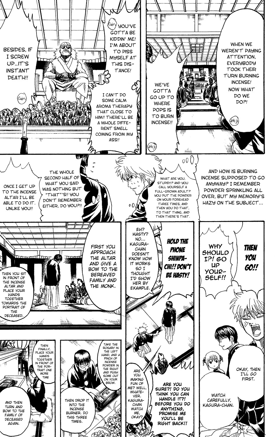 Gintama Chapter 316 page 11 - Chapter 316 : Going To A Funeral For The First Time And Being Surprised Everyone I...