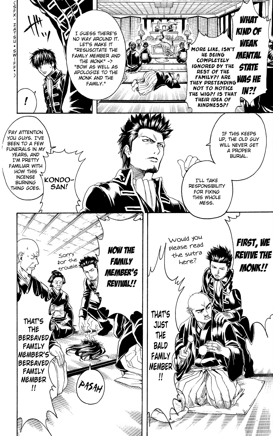 Gintama Chapter 316 page 16 - Chapter 316 : Going To A Funeral For The First Time And Being Surprised Everyone I...