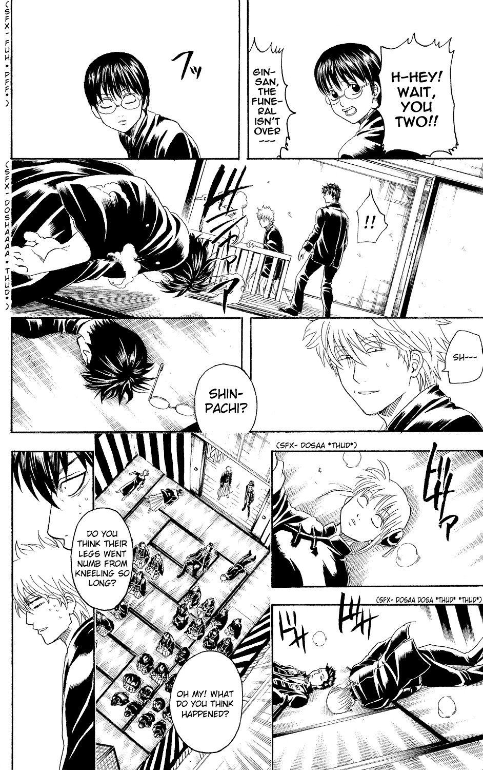 Gintama Chapter 316 page 18 - Chapter 316 : Going To A Funeral For The First Time And Being Surprised Everyone I...