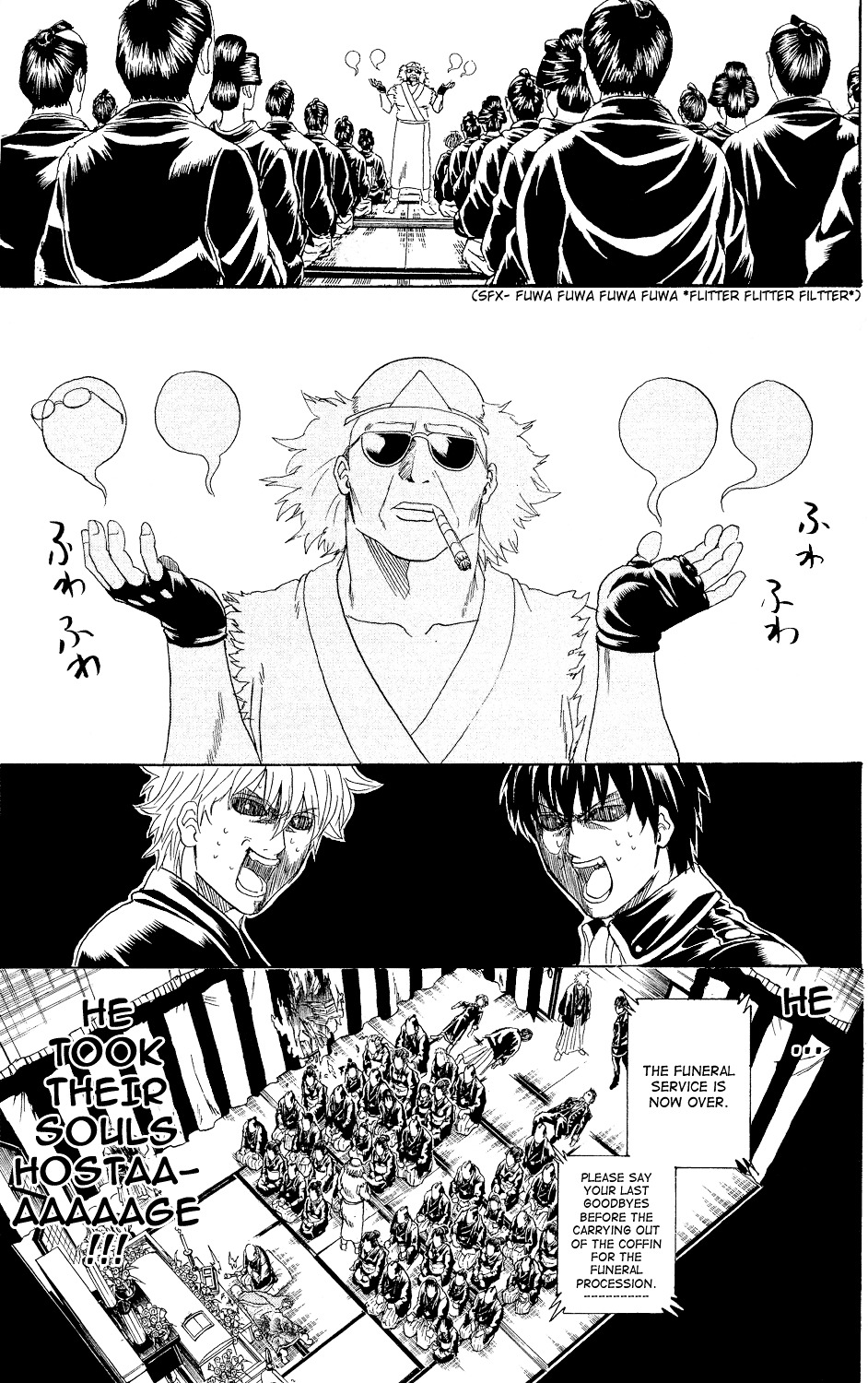 Gintama Chapter 316 page 19 - Chapter 316 : Going To A Funeral For The First Time And Being Surprised Everyone I...