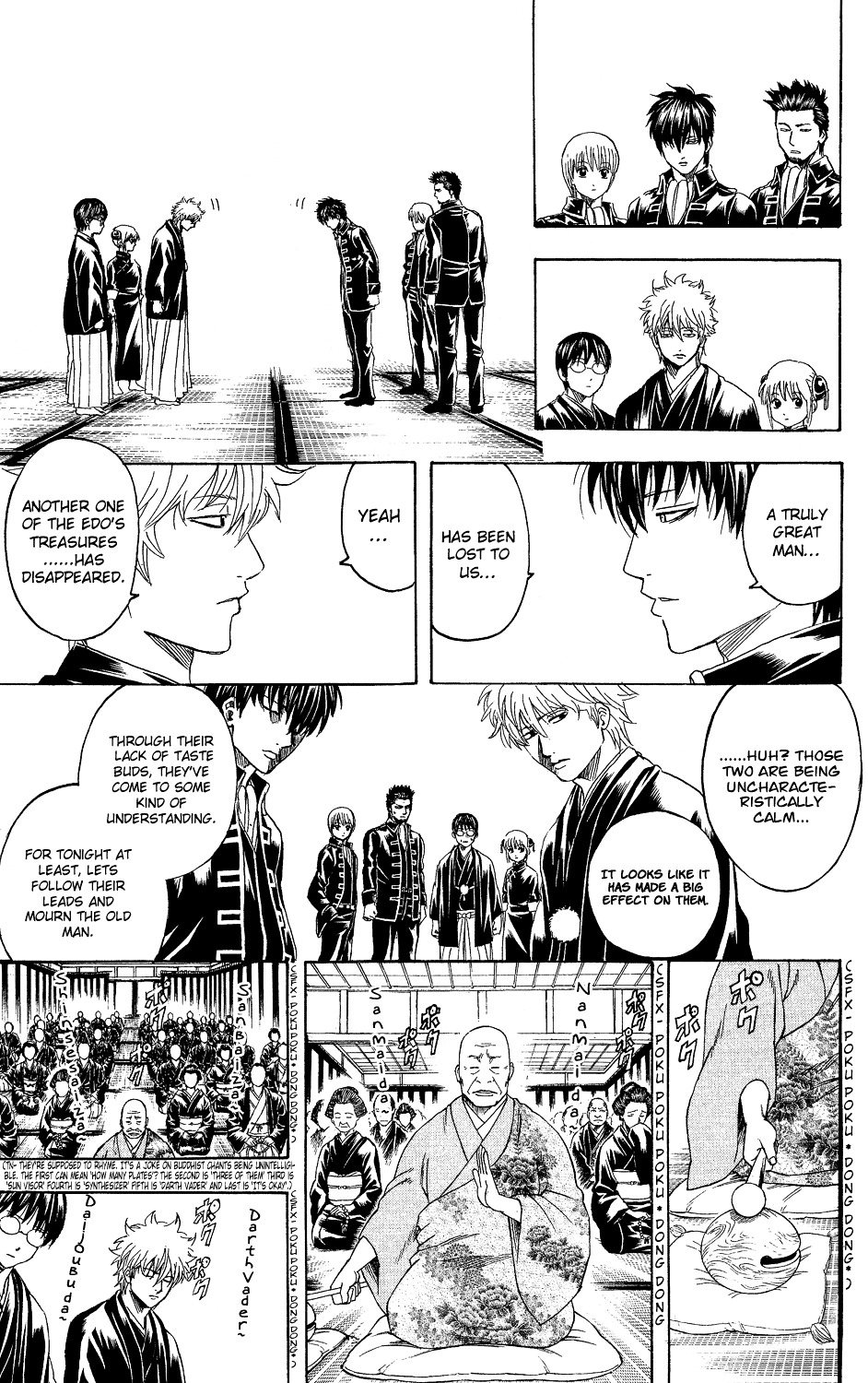 Gintama Chapter 316 page 3 - Chapter 316 : Going To A Funeral For The First Time And Being Surprised Everyone I...