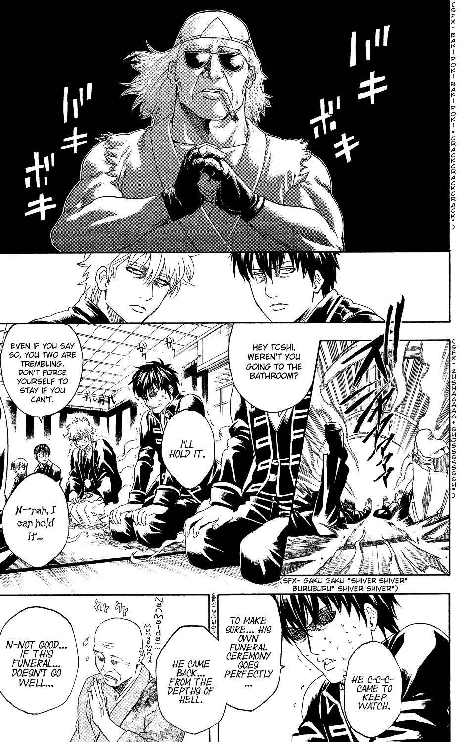 Gintama Chapter 316 page 9 - Chapter 316 : Going To A Funeral For The First Time And Being Surprised Everyone I...