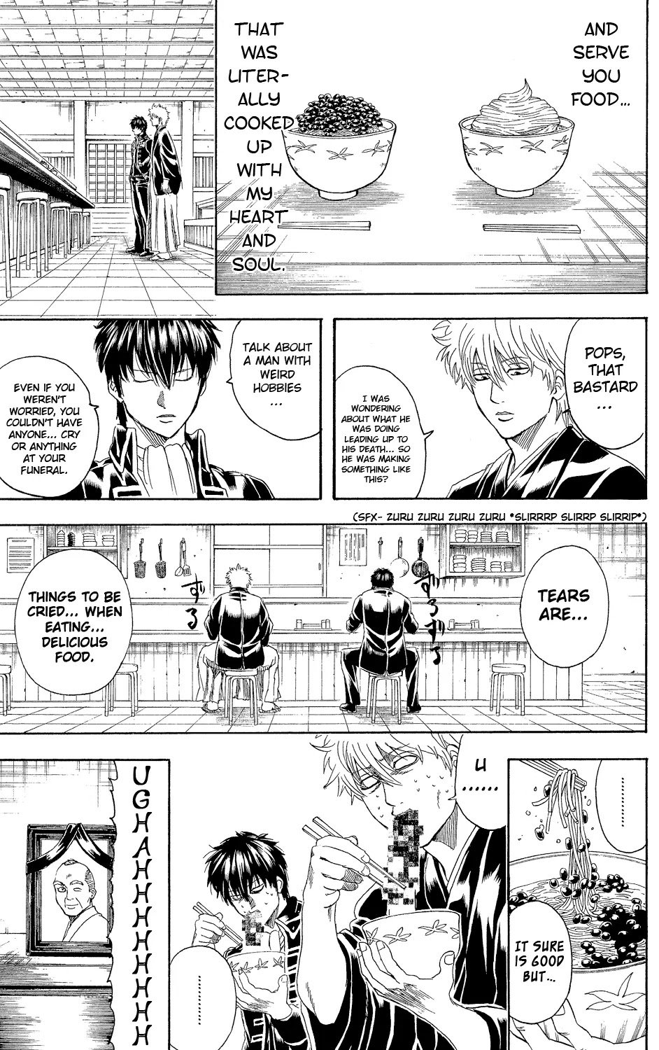 Gintama Chapter 317 page 19 - Chapter 317 : You Should Watch the Ukon Tea Twice When Possible