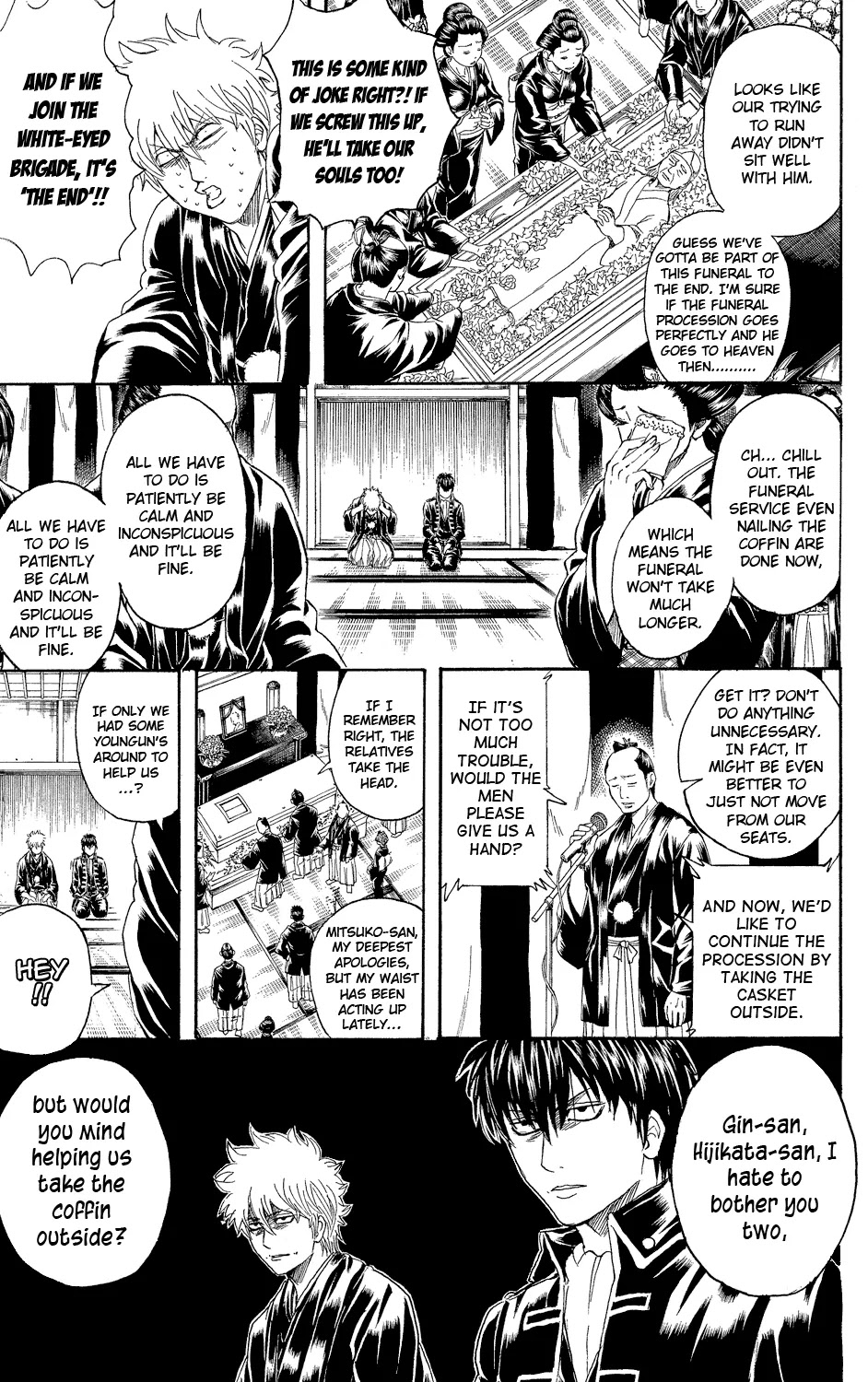 Gintama Chapter 317 page 3 - Chapter 317 : You Should Watch the Ukon Tea Twice When Possible