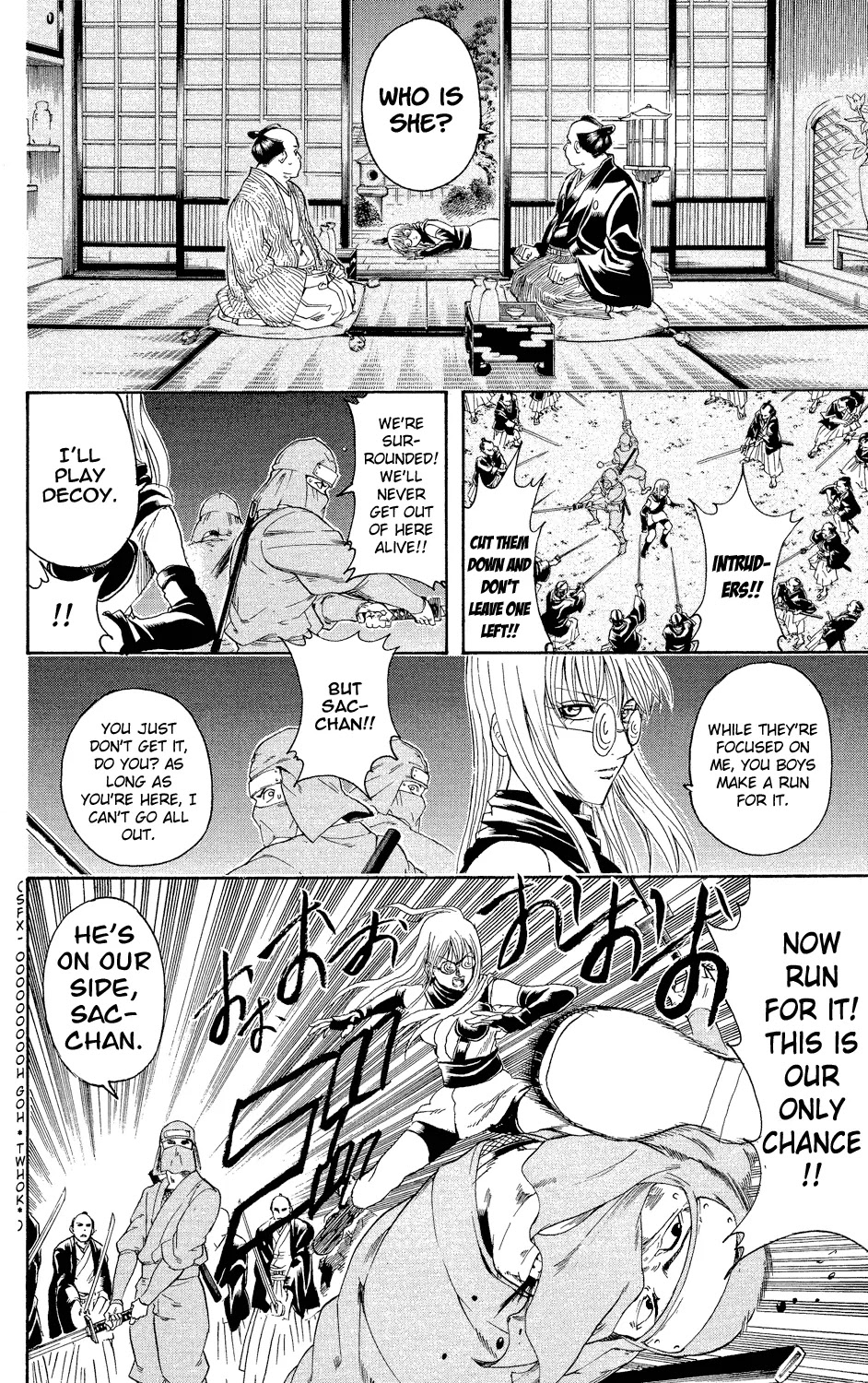 Gintama Chapter 318 page 14 - Chapter 318 : Glasses Are a Part of the Soul