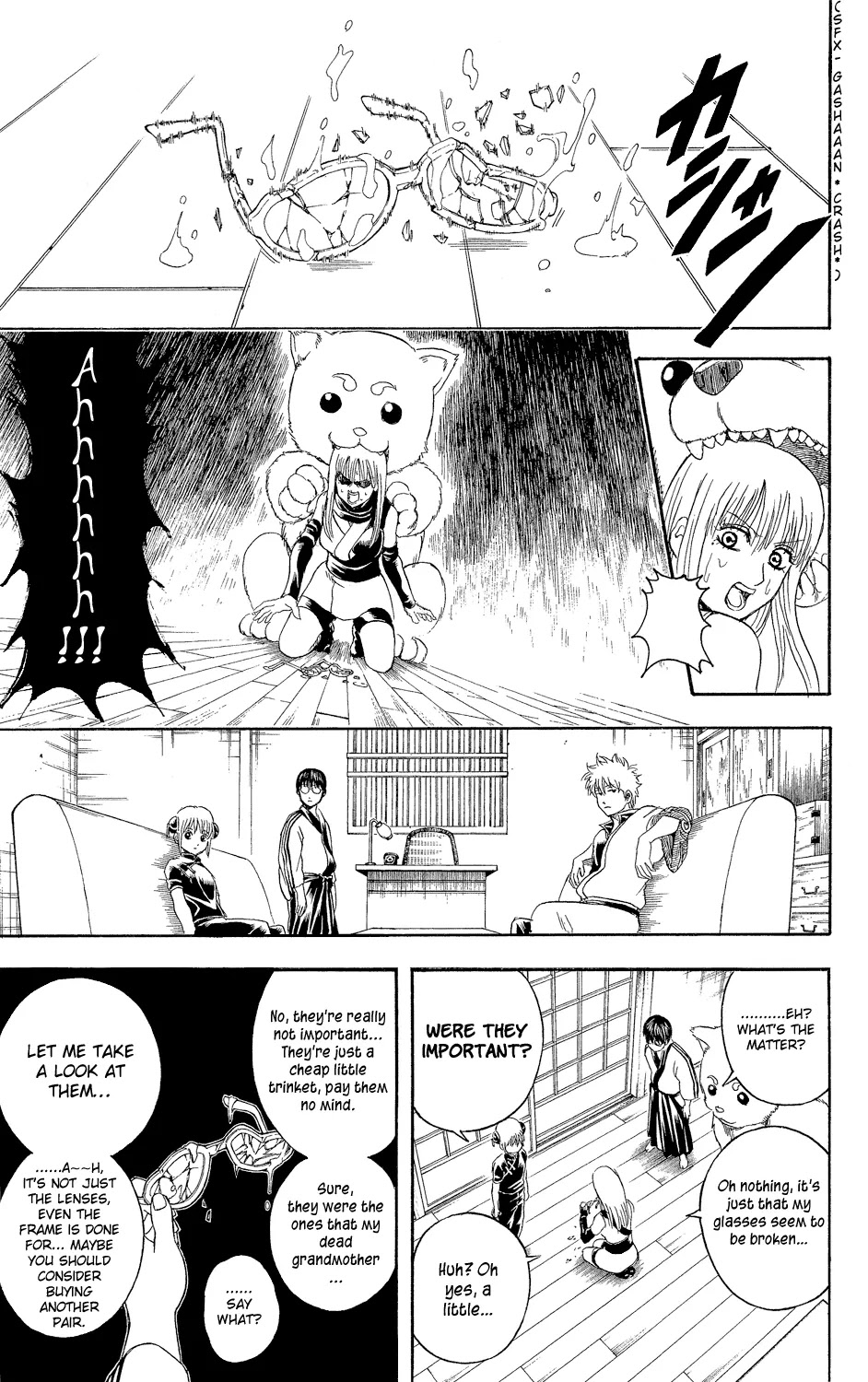 Gintama Chapter 318 page 3 - Chapter 318 : Glasses Are a Part of the Soul