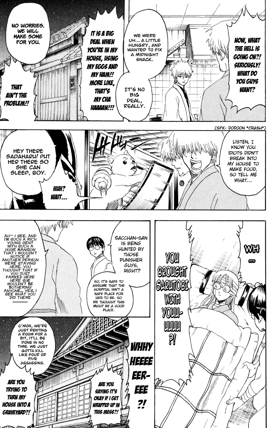 Gintama Chapter 319 page 22 - Chapter 319 : Creeping Shadows