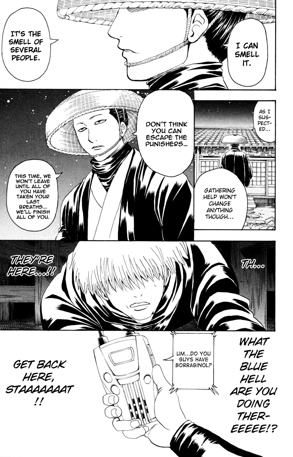 Gintama Chapter 319 page 28 - Chapter 319 : Creeping Shadows