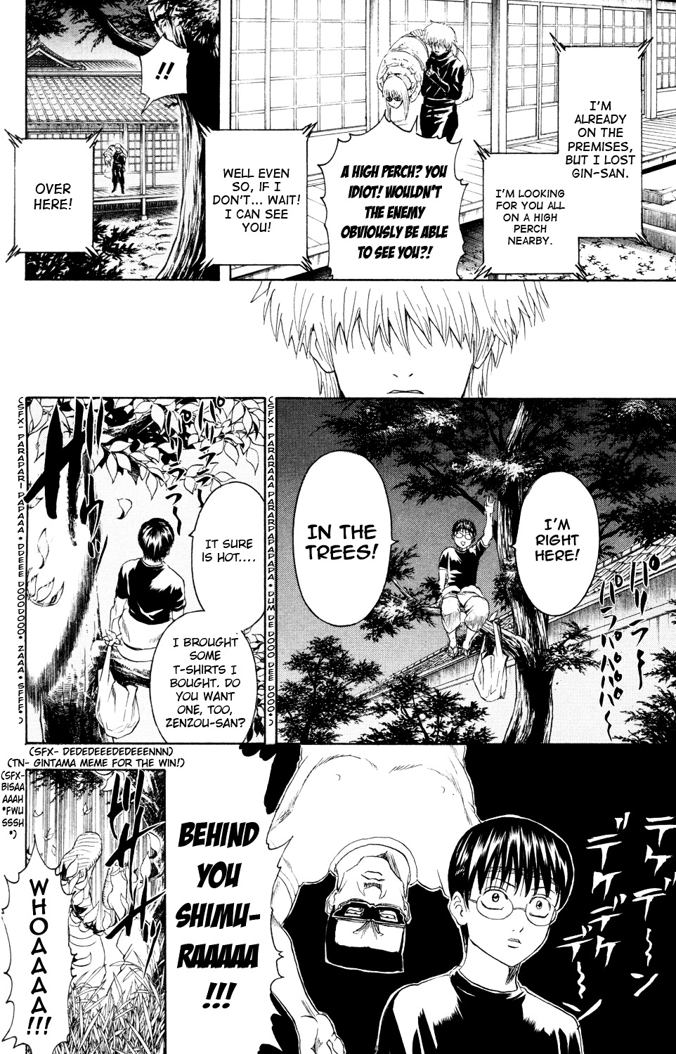 Gintama Chapter 320 page 10 - Chapter 320 : Annihilation Kill VS Certain Kill
