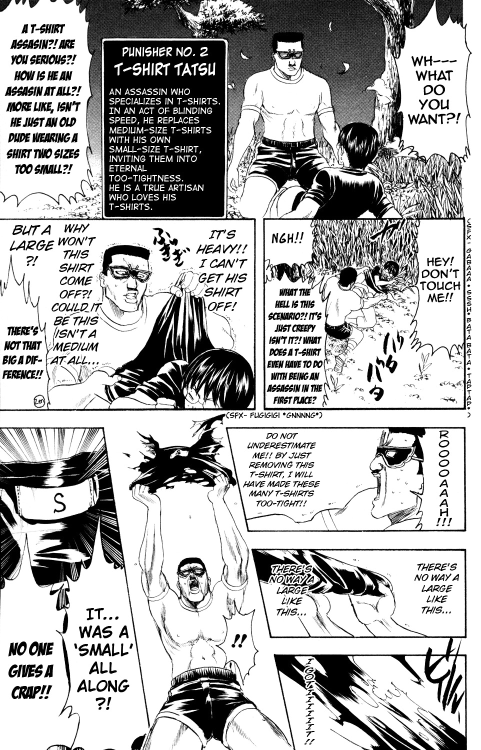 Gintama Chapter 320 page 11 - Chapter 320 : Annihilation Kill VS Certain Kill