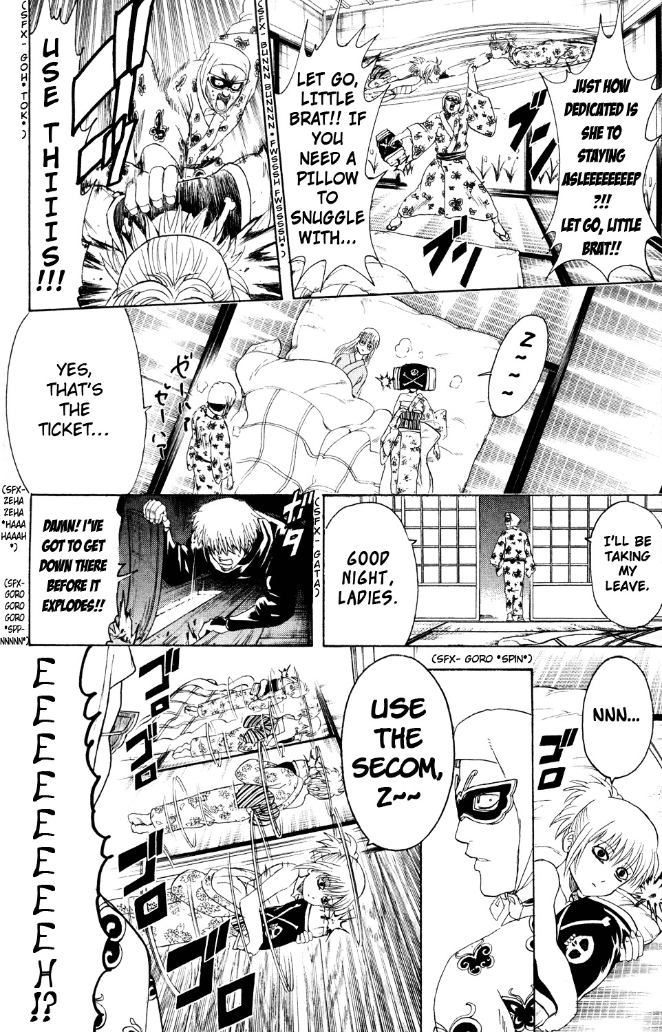 Gintama Chapter 320 page 8 - Chapter 320 : Annihilation Kill VS Certain Kill