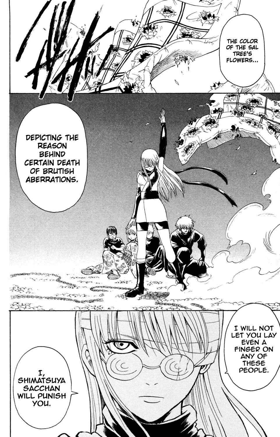 Gintama Chapter 321 page 8 - Chapter 321 : There Are Things That You Can Not See Even Your Glasses On