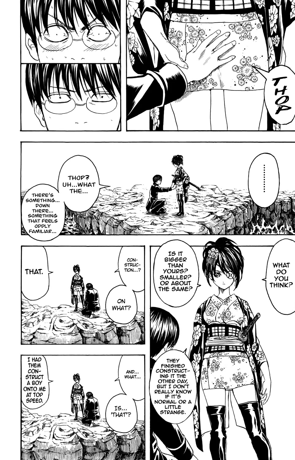 Gintama Chapter 325 page 10 - Chapter 325 : Everyone Seems So Grown Up after Winter Vacation