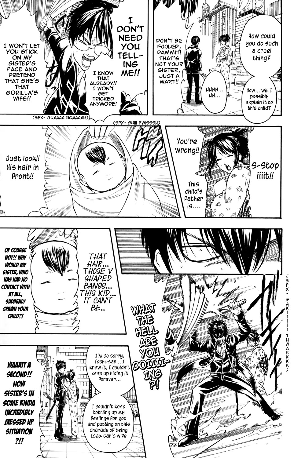 Gintama Chapter 326 page 13 - Chapter 326 : Right after Goldenweek Ends, if You Can See It, You Can See It