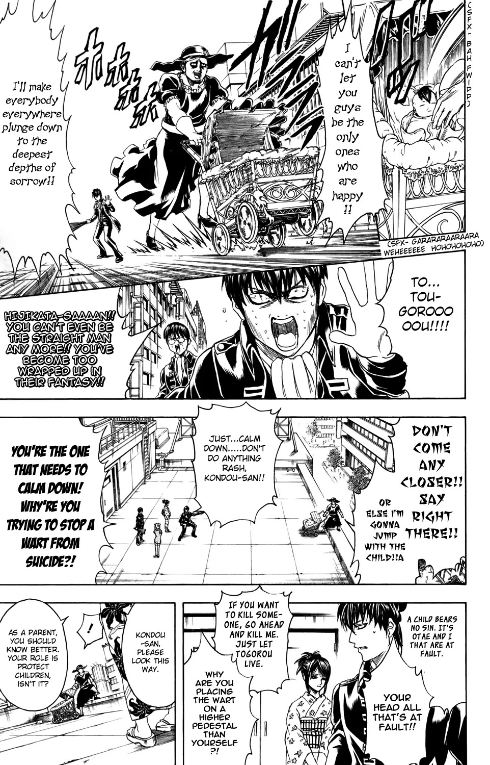 Gintama Chapter 326 page 15 - Chapter 326 : Right after Goldenweek Ends, if You Can See It, You Can See It