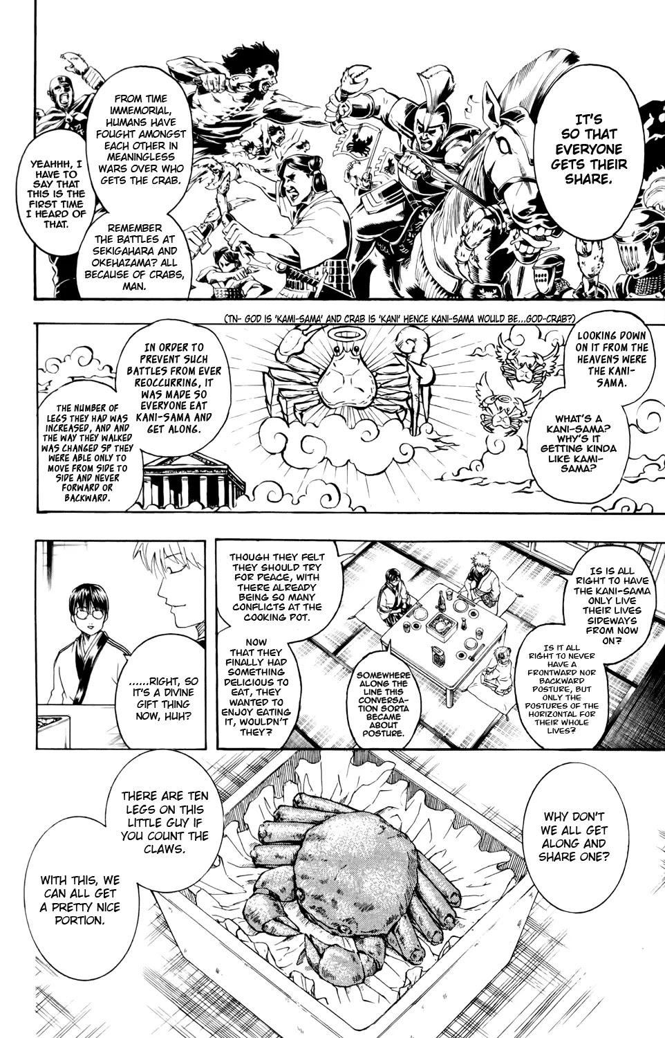 Gintama Chapter 327 page 2 - Chapter 327 : Candles Are a Bit Exciting Aren't They?