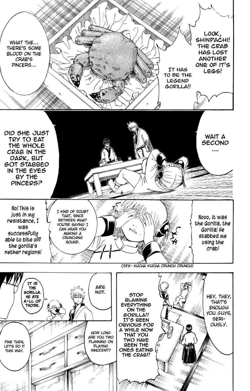 Gintama Chapter 327 page 7 - Chapter 327 : Candles Are a Bit Exciting Aren't They?