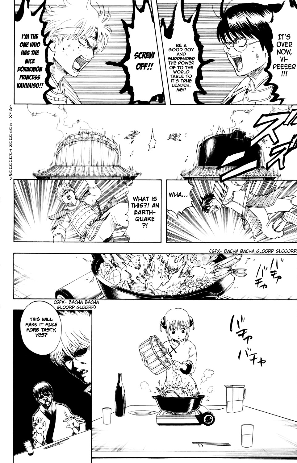 Gintama Chapter 328 page 14 - Chapter 328 : Crab Claws are Pincers that Sever Bonds