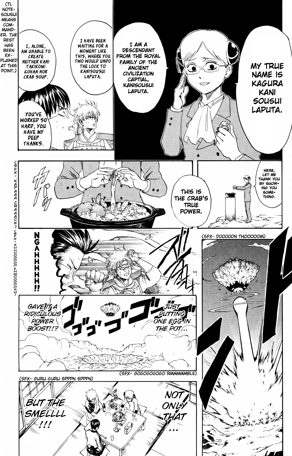 Gintama Chapter 328 page 16 - Chapter 328 : Crab Claws are Pincers that Sever Bonds