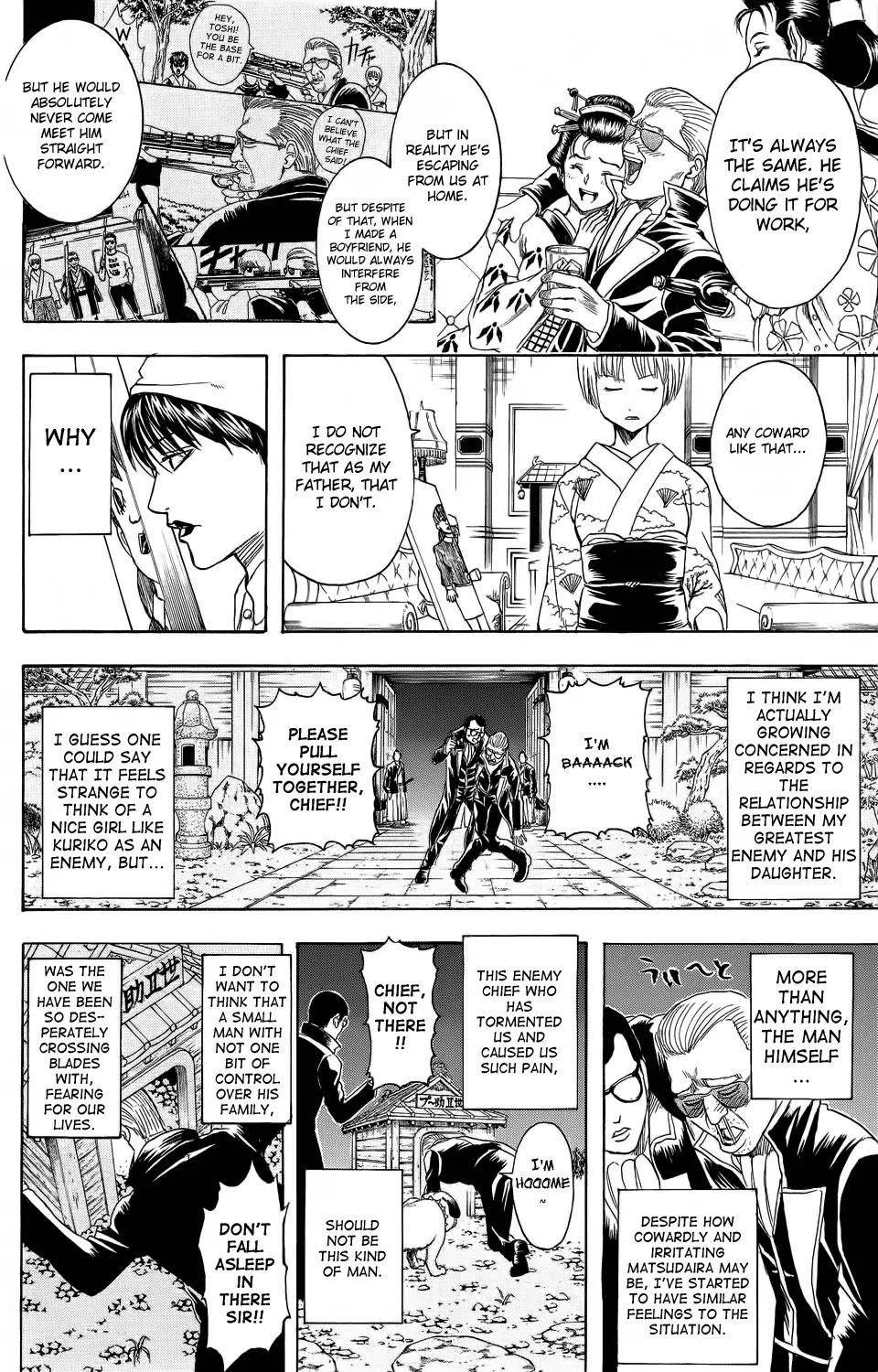 Gintama Chapter 329 page 19 - Chapter 329 : An Old Guy's Home Situation Is Usually Pretty Tough