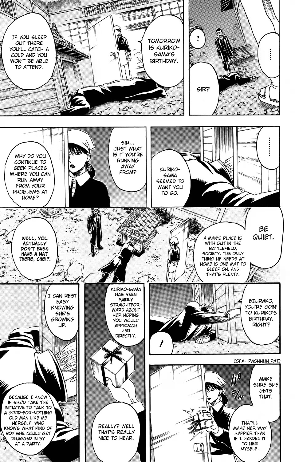 Gintama Chapter 329 page 20 - Chapter 329 : An Old Guy's Home Situation Is Usually Pretty Tough