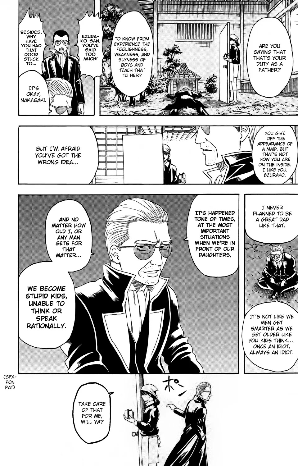 Gintama Chapter 329 page 21 - Chapter 329 : An Old Guy's Home Situation Is Usually Pretty Tough
