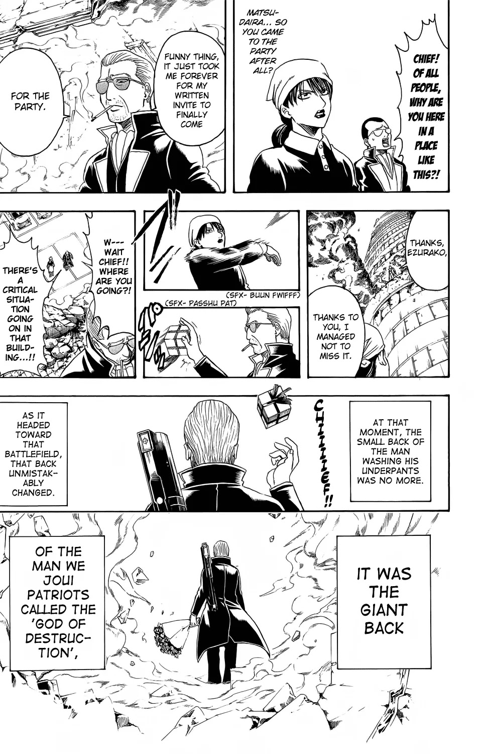 Gintama Chapter 329 page 28 - Chapter 329 : An Old Guy's Home Situation Is Usually Pretty Tough