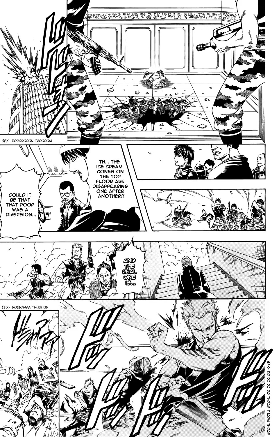 Gintama Chapter 330 page 13 - Chapter 330 : The Old Man Is Surprisingly Soft Heart