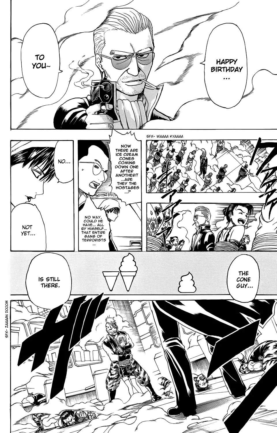 Gintama Chapter 330 page 14 - Chapter 330 : The Old Man Is Surprisingly Soft Heart