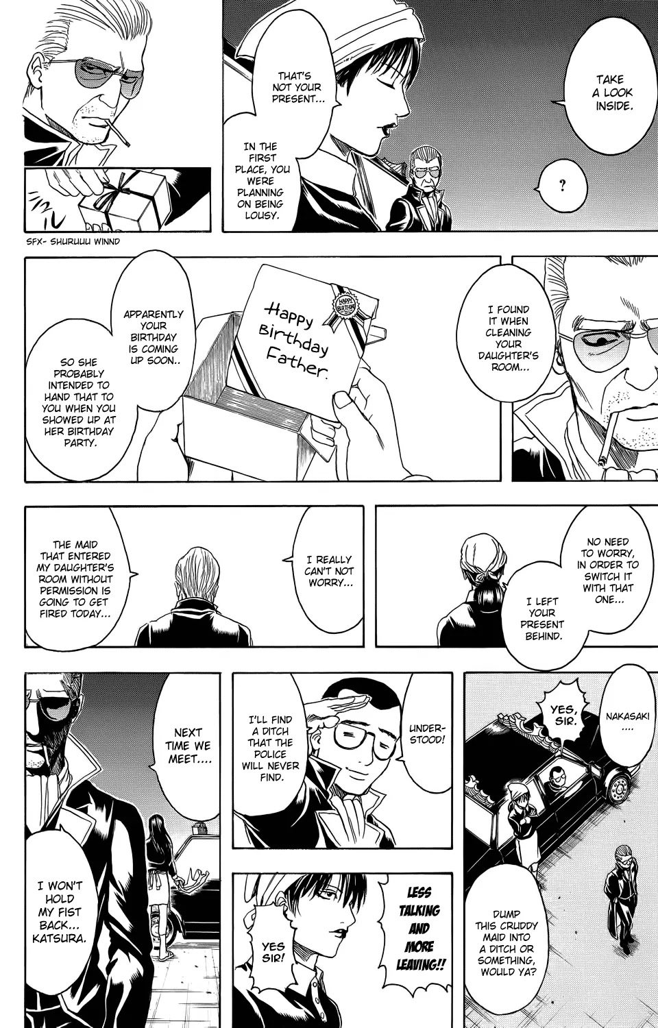 Gintama Chapter 330 page 18 - Chapter 330 : The Old Man Is Surprisingly Soft Heart